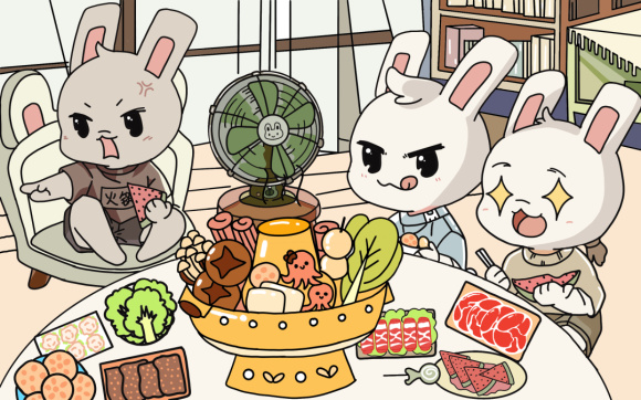 赵颖家庭 《夏天的“锅”》 2560×1600px